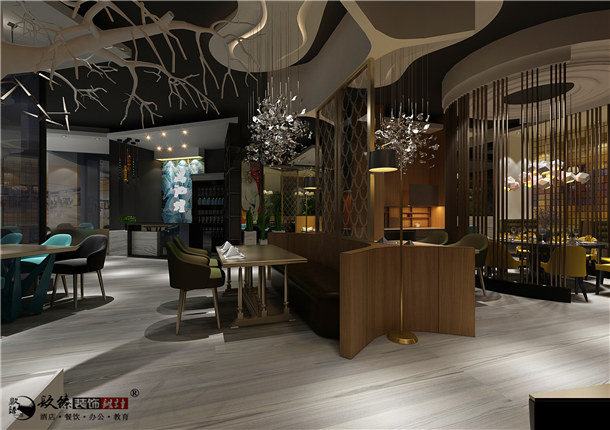 銀川餐廳設(shè)計|銀川餐廳裝修設(shè)計|镹臻設(shè)計