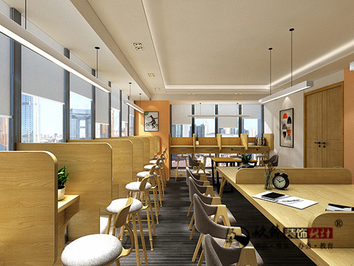 銀川自習室設計,銀川自習室設計價格,銀川自習室裝修